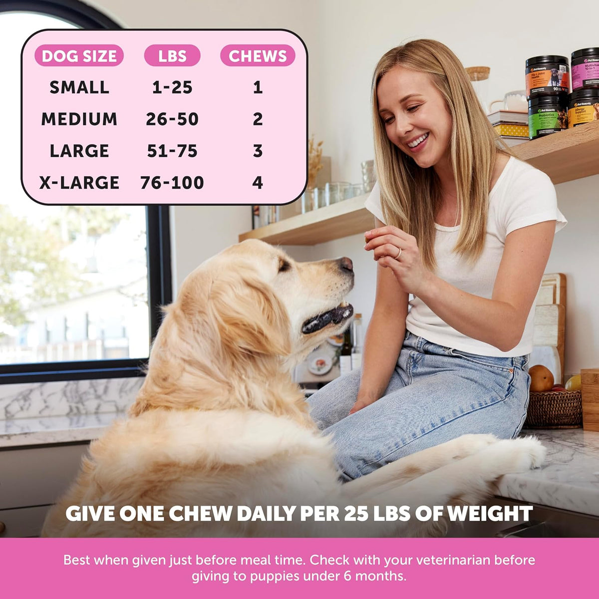 Multivitamin 10-in-1 Chews for Dogs (Chicken Flavor)